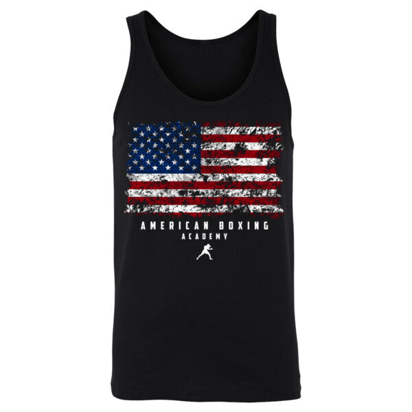 AMERICAN BOXING ACADEMY - GRUNGE FLAG - TANK TOP - $GCA3ZR$ Thumbnail