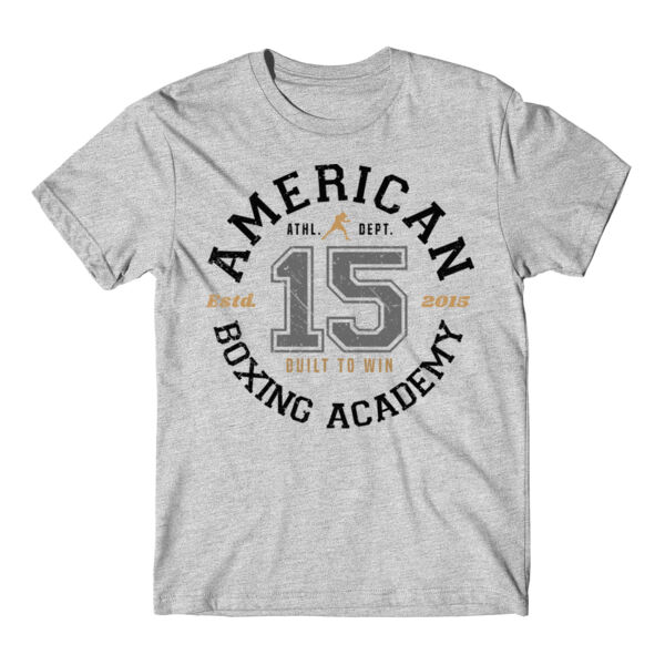 AMERICAN BOXING ACADEMY - VINTAGE STAMP - T-SHIRT - $6ACUMY$ Thumbnail