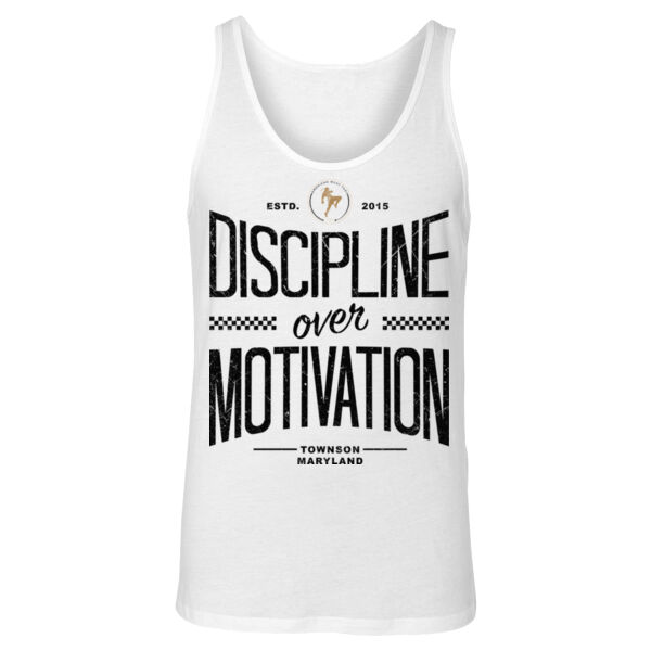 AMERICAN MUAY THAI - DISCIPLINE OVER MOTIVATION - TANK TOP - $274TC6$ Thumbnail